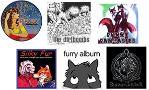 Furry music history widget image